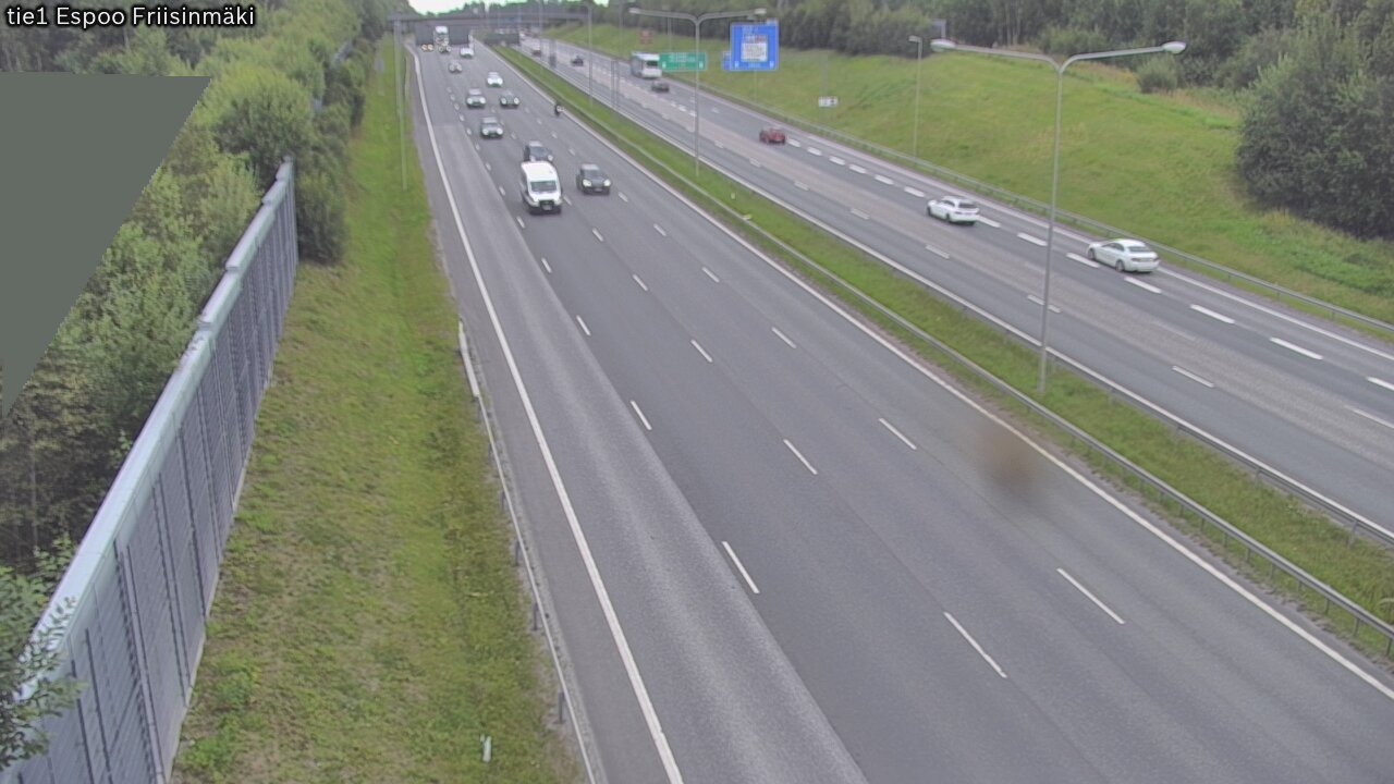 Weather Camera Image Väg 1 Esbo, Frisbacka, Espoo, Uusimaa