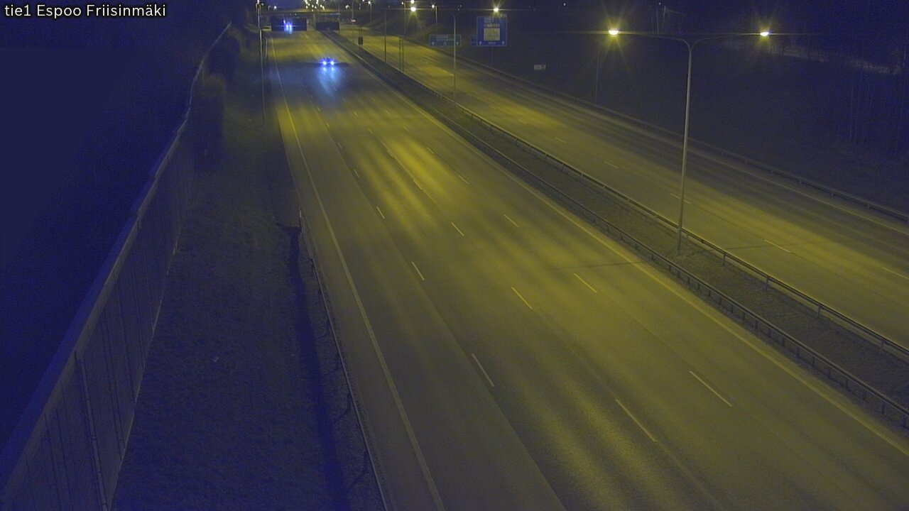 Weather Camera Image Väg 1 Esbo, Frisbacka, Espoo, Uusimaa