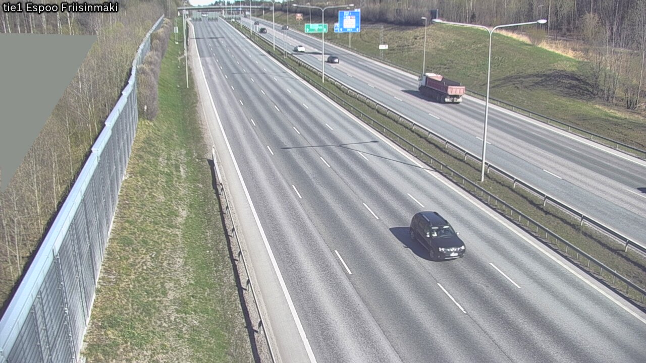 Kelikamerat Kuva Tie 1 Espoo, Friisinmäki, Espoo, Uusimaa