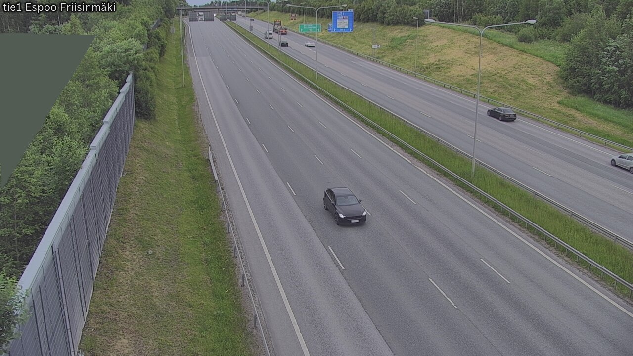 Weather Camera Image Väg 1 Esbo, Frisbacka, Espoo, Uusimaa