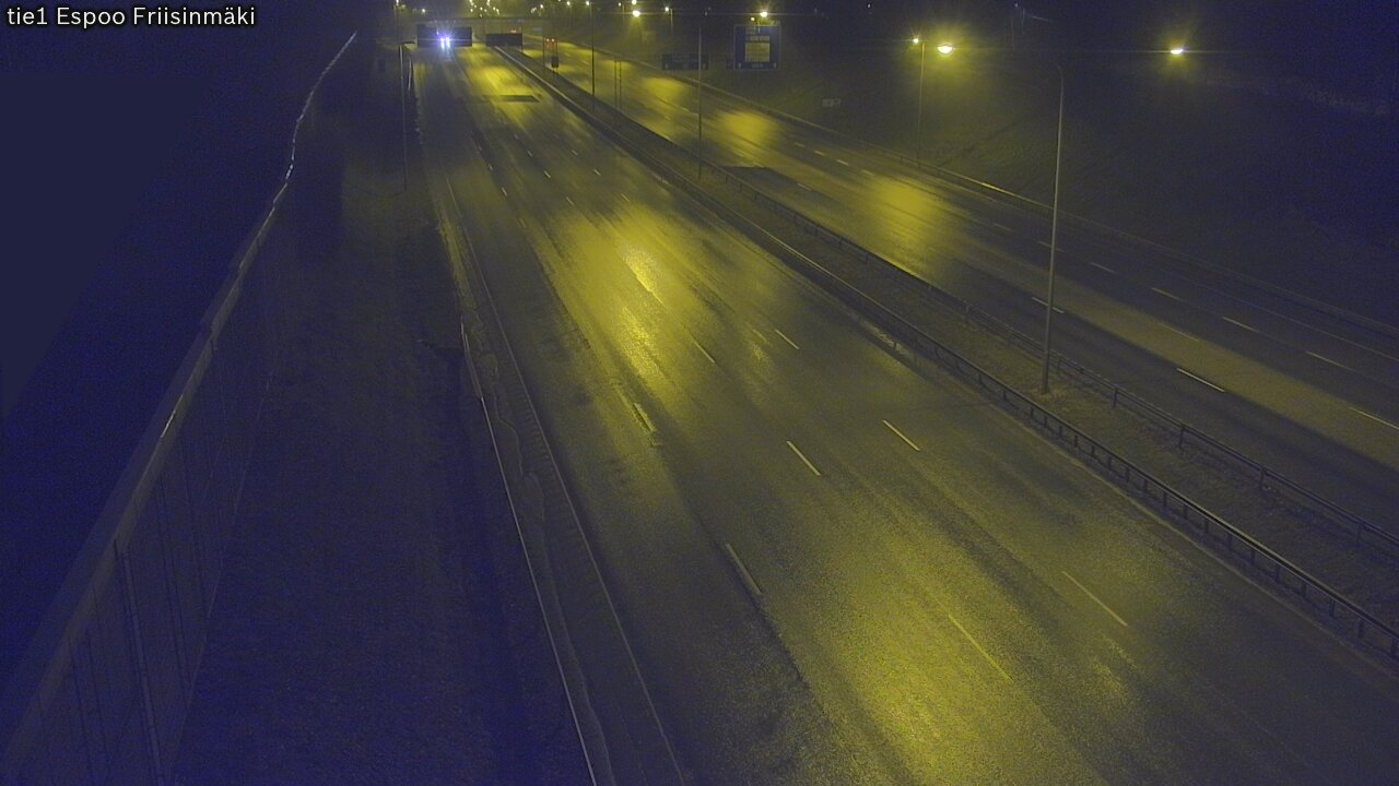 Weather Camera Image Väg 1 Esbo, Frisbacka, Espoo, Uusimaa