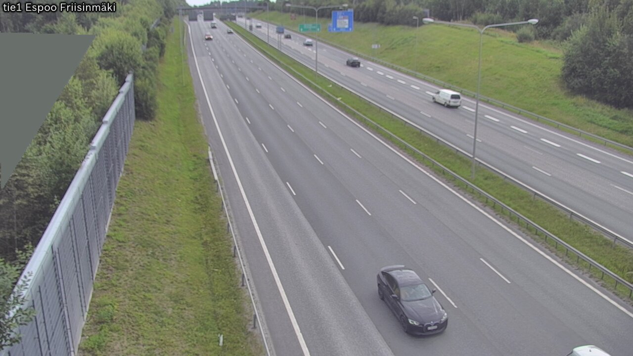 Weather Camera Image Road 1 Espoo, Friisinmäki, Espoo, Uusimaa