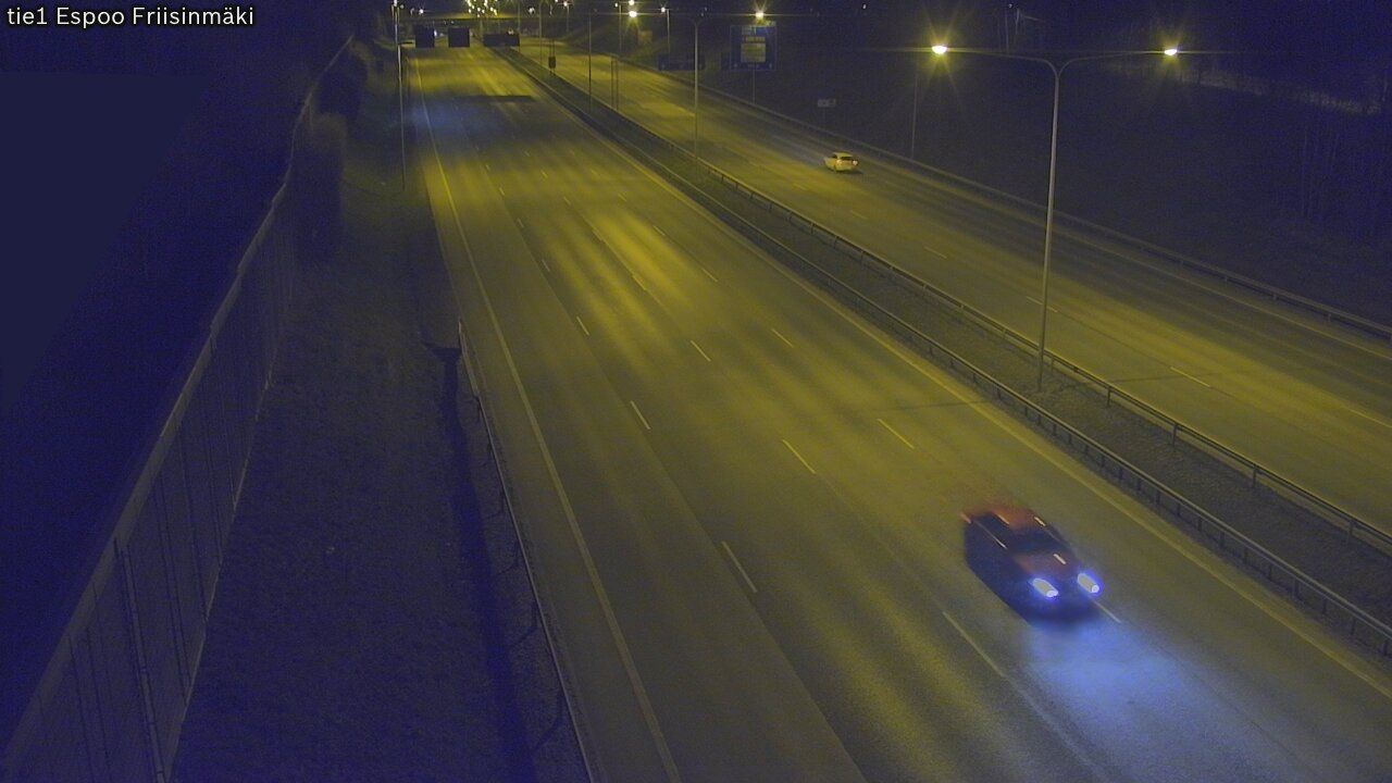 Weather Camera Image Väg 1 Esbo, Frisbacka, Espoo, Uusimaa