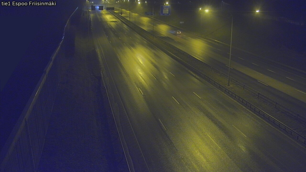 Weather Camera Image Väg 1 Esbo, Frisbacka, Espoo, Uusimaa