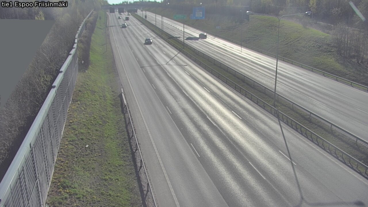 Weather Camera Image Väg 1 Esbo, Frisbacka, Espoo, Uusimaa