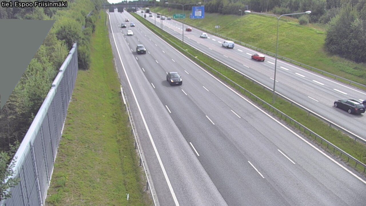 Weather Camera Image Road 1 Espoo, Friisinmäki, Espoo, Uusimaa