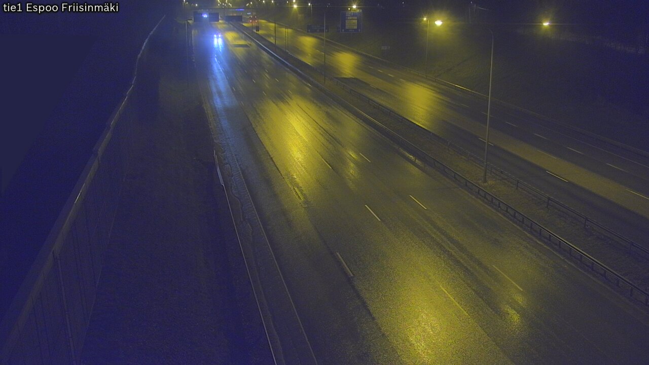 Weather Camera Image Väg 1 Esbo, Frisbacka, Espoo, Uusimaa