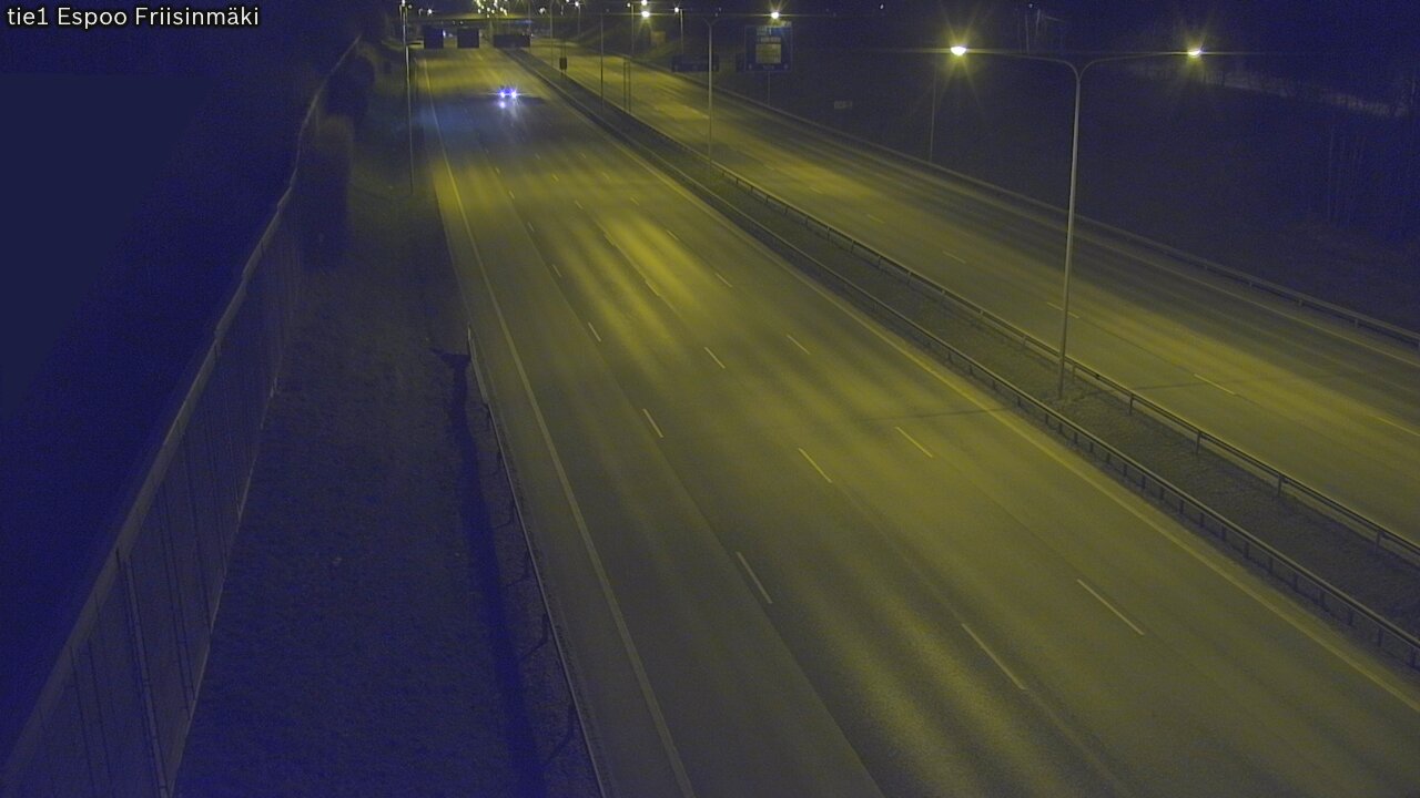 Weather Camera Image Väg 1 Esbo, Frisbacka, Espoo, Uusimaa