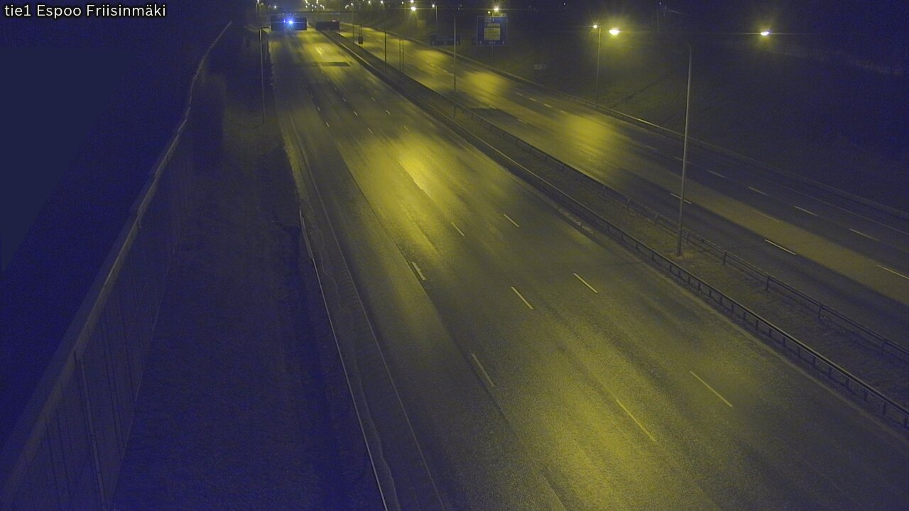 Weather Camera Image Väg 1 Esbo, Frisbacka, Espoo, Uusimaa