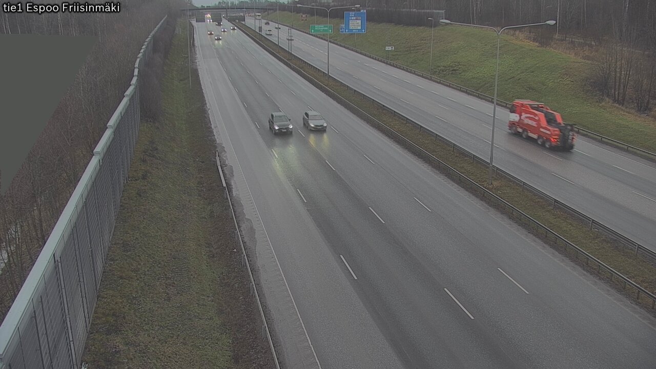 Weather Camera Image Väg 1 Esbo, Frisbacka, Espoo, Uusimaa
