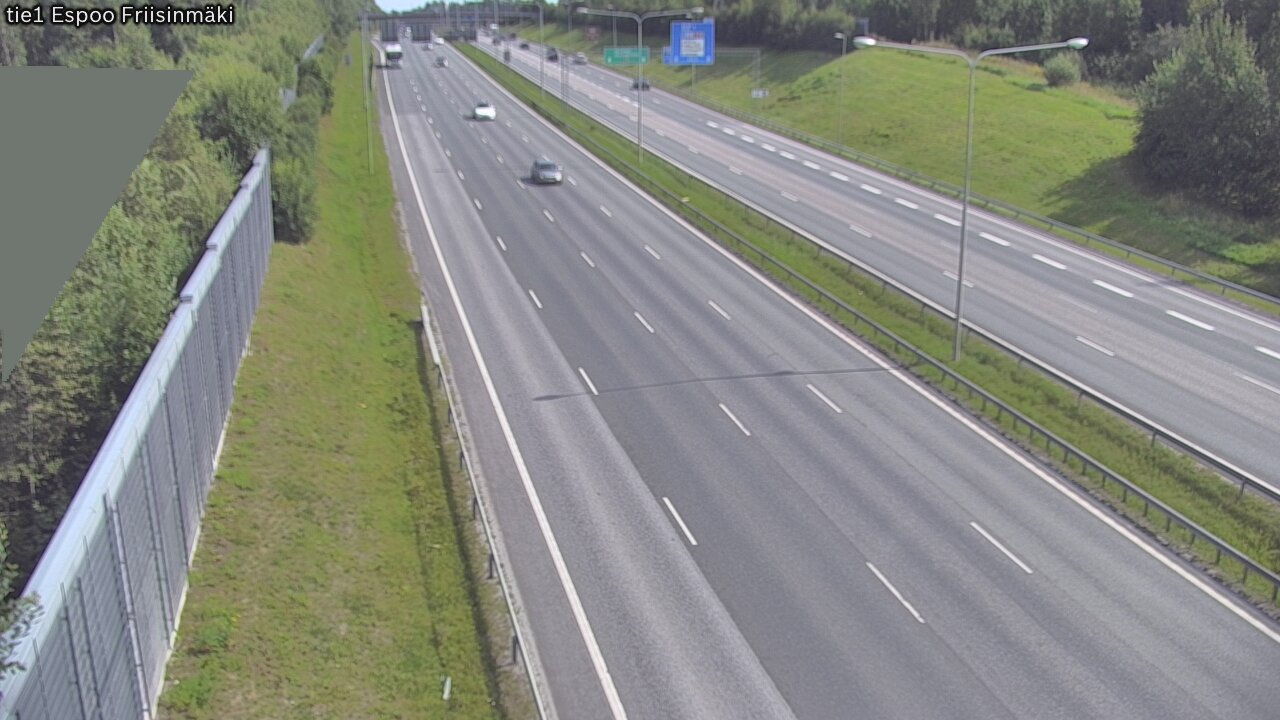 Weather Camera Image Road 1 Espoo, Friisinmäki, Espoo, Uusimaa