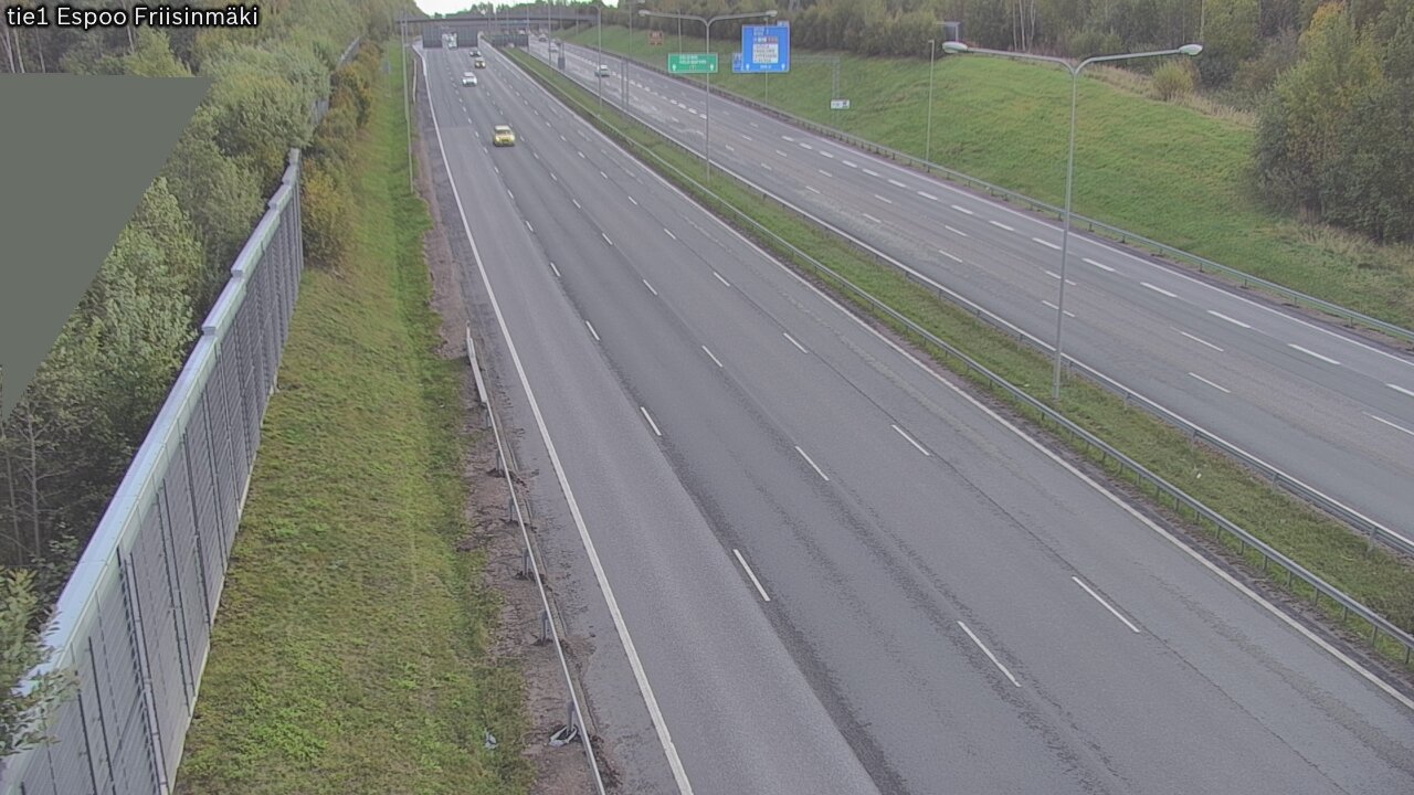 Weather Camera Image Road 1 Espoo, Friisinmäki, Espoo, Uusimaa