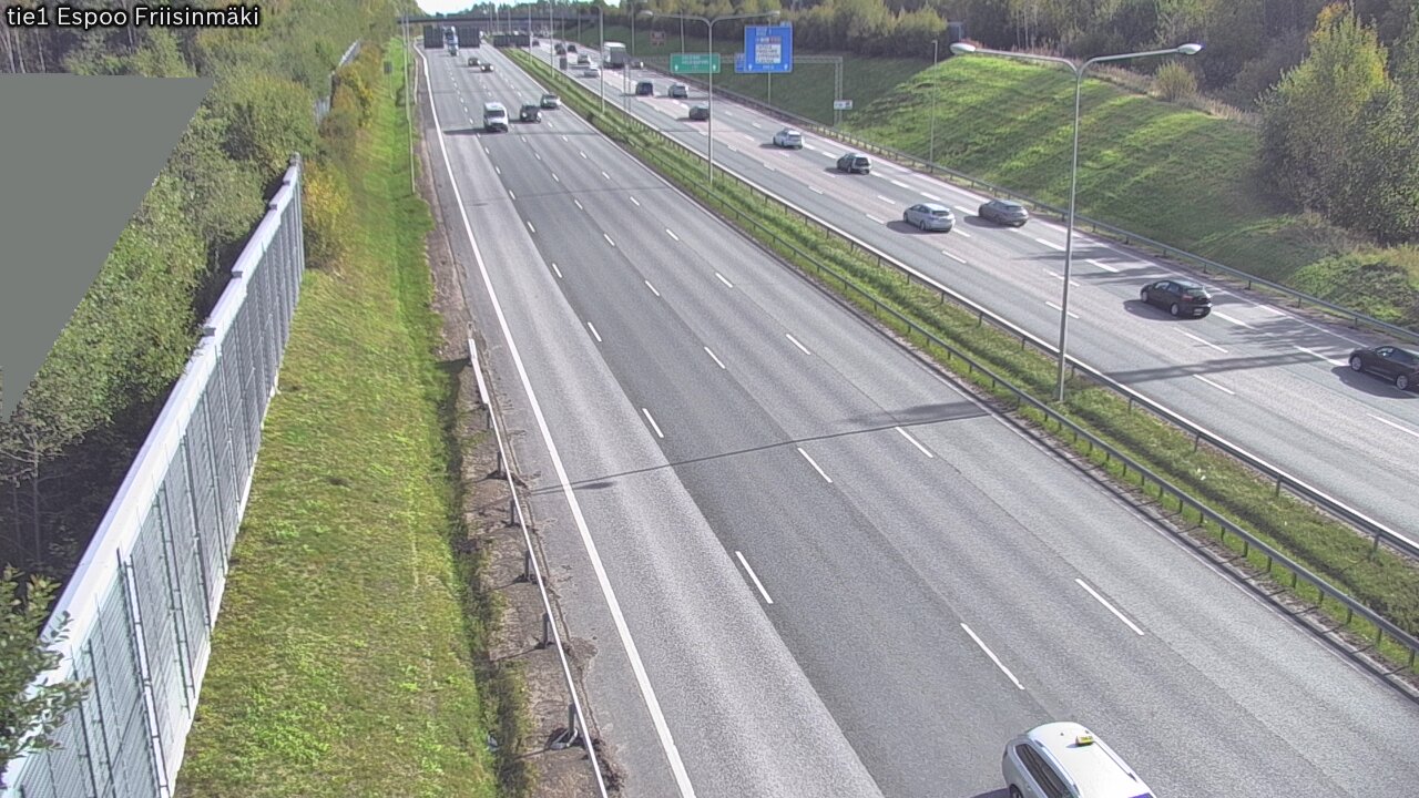 Weather Camera Image Road 1 Espoo, Friisinmäki, Espoo, Uusimaa