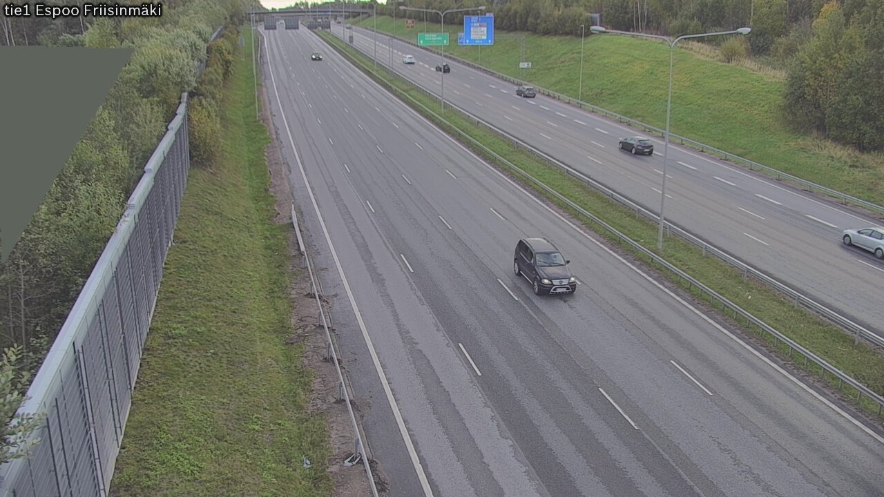 Weather Camera Image Road 1 Espoo, Friisinmäki, Espoo, Uusimaa