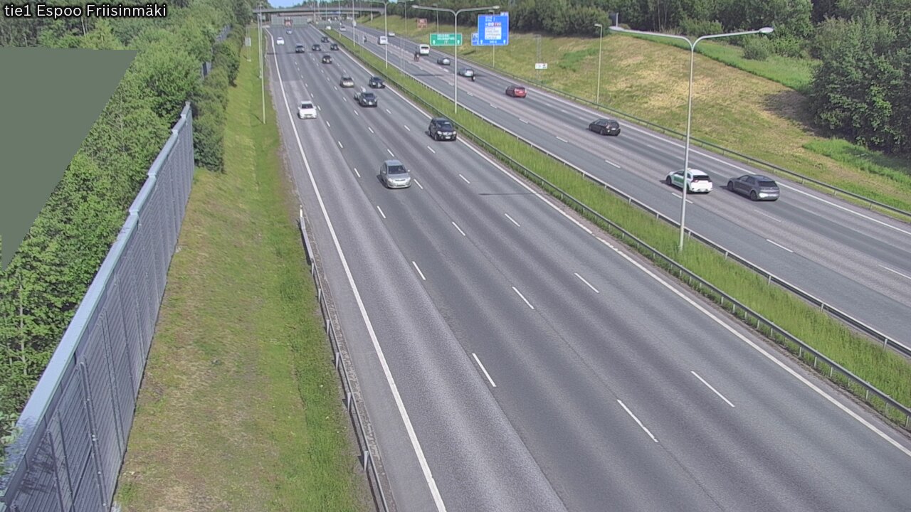 Kelikamerat Kuva Tie 1 Espoo, Friisinmäki, Espoo, Uusimaa
