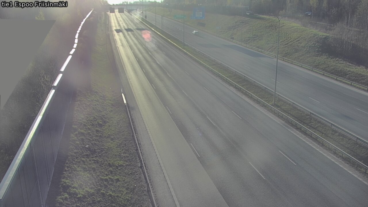 Weather Camera Image Väg 1 Esbo, Frisbacka, Espoo, Uusimaa