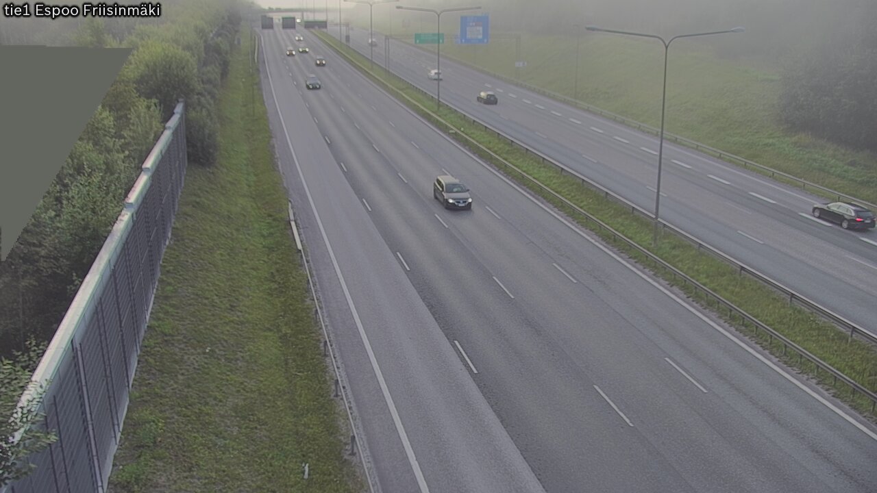 Weather Camera Image Road 1 Espoo, Friisinmäki, Espoo, Uusimaa