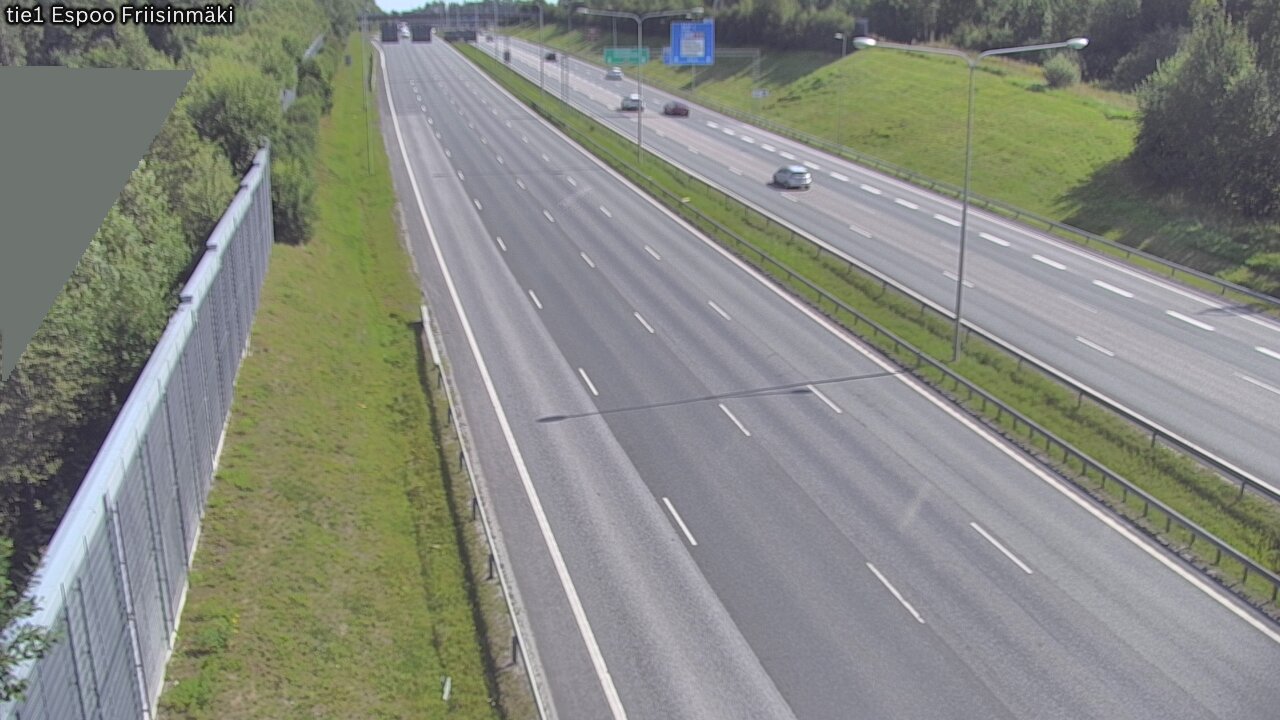 Weather Camera Image Road 1 Espoo, Friisinmäki, Espoo, Uusimaa