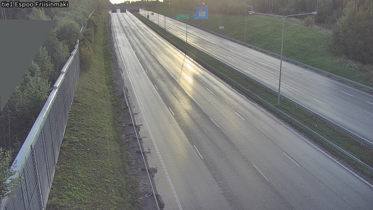 Weather Camera Image Road 1 Espoo, Friisinmäki, Espoo, Uusimaa