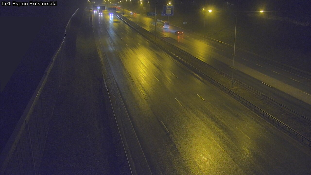 Weather Camera Image Väg 1 Esbo, Frisbacka, Espoo, Uusimaa