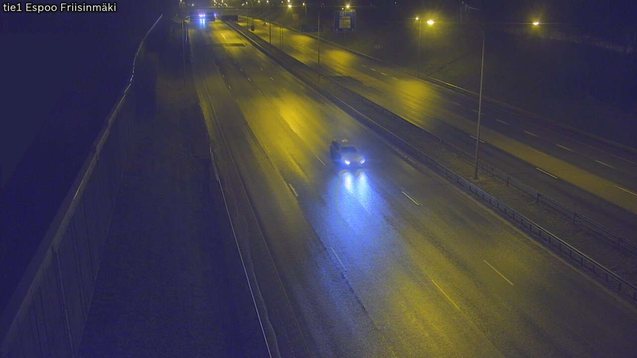 Weather Camera Image Väg 1 Esbo, Frisbacka, Espoo, Uusimaa