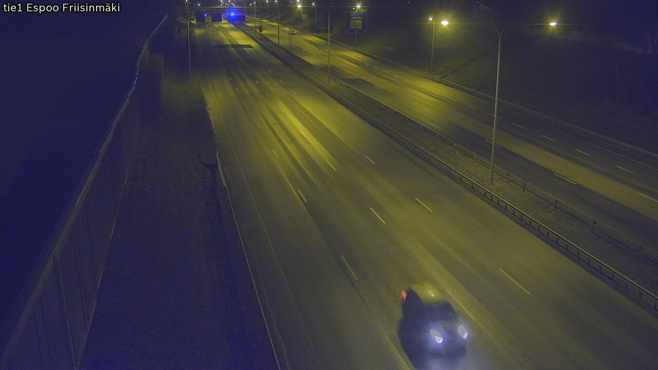 Weather Camera Image Road 1 Espoo, Friisinmäki, Espoo, Uusimaa