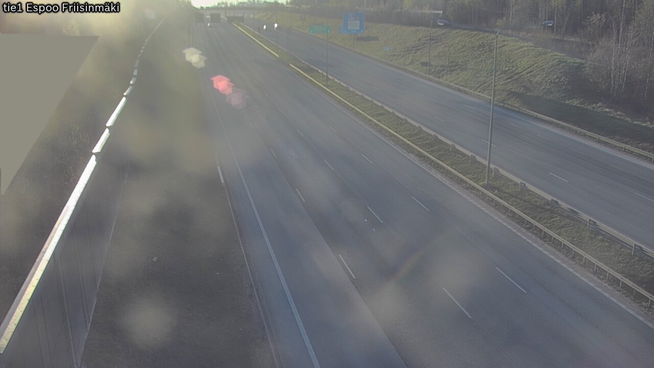 Weather Camera Image Väg 1 Esbo, Frisbacka, Espoo, Uusimaa