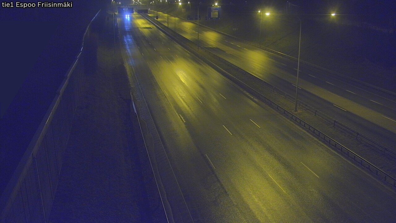 Weather Camera Image Väg 1 Esbo, Frisbacka, Espoo, Uusimaa
