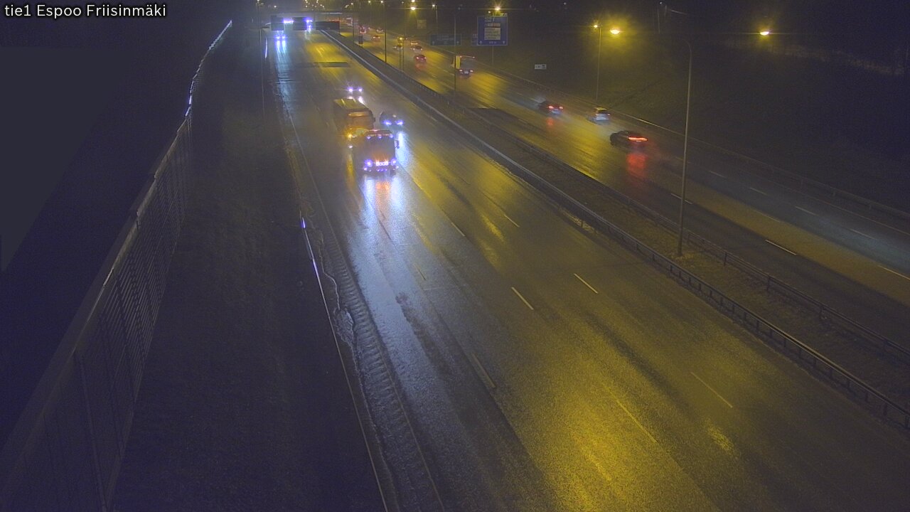Weather Camera Image Road 1 Espoo, Friisinmäki, Espoo, Uusimaa