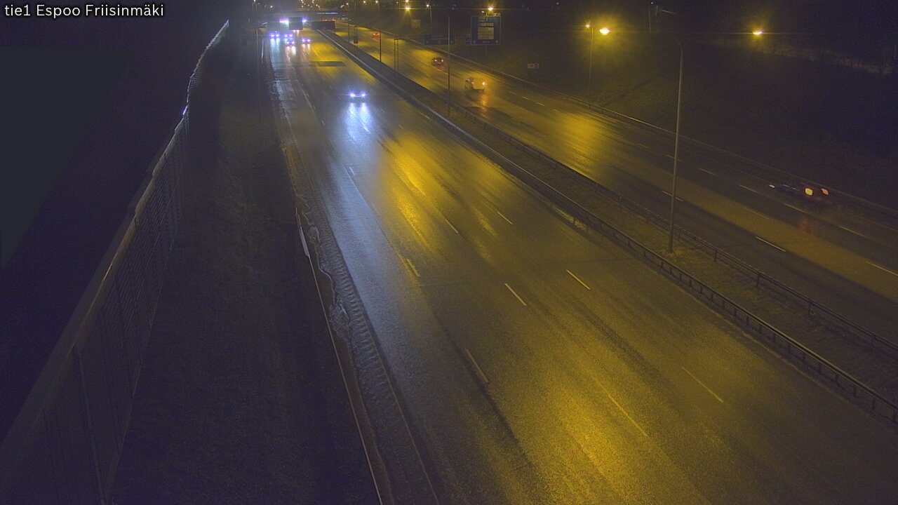 Weather Camera Image Road 1 Espoo, Friisinmäki, Espoo, Uusimaa