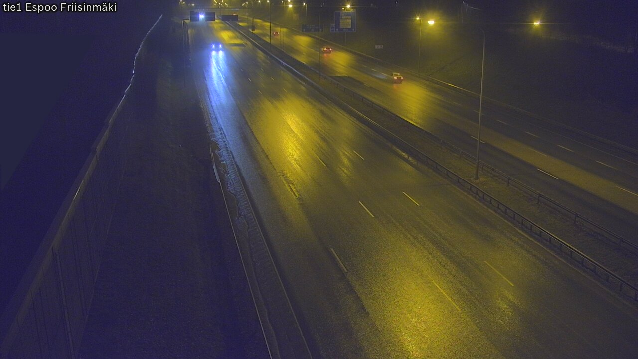Weather Camera Image Väg 1 Esbo, Frisbacka, Espoo, Uusimaa