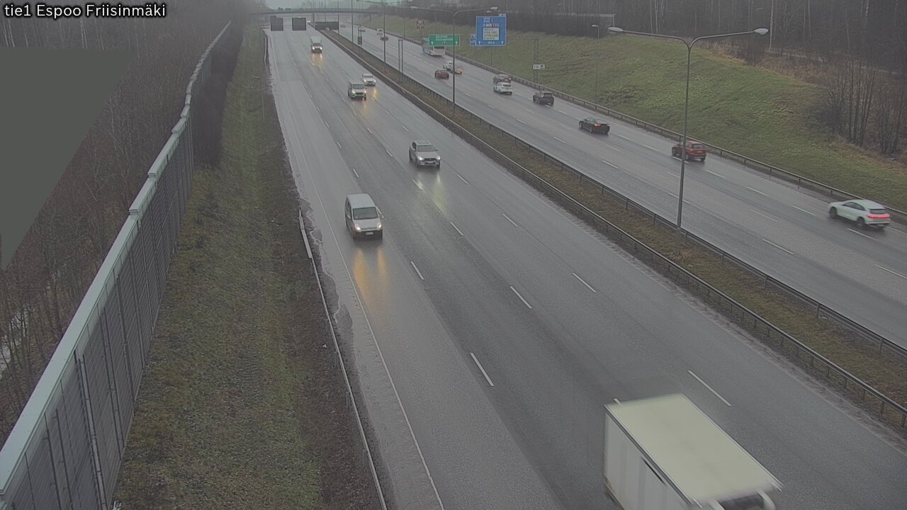 Weather Camera Image Väg 1 Esbo, Frisbacka, Espoo, Uusimaa