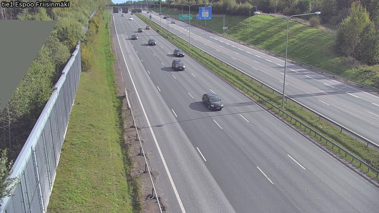 Weather Camera Image Road 1 Espoo, Friisinmäki, Espoo, Uusimaa