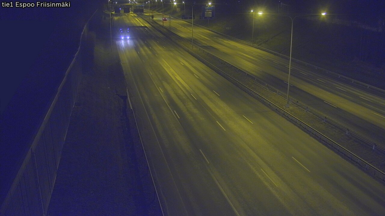 Weather Camera Image Road 1 Espoo, Friisinmäki, Espoo, Uusimaa