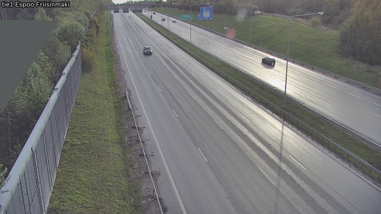 Weather Camera Image Road 1 Espoo, Friisinmäki, Espoo, Uusimaa