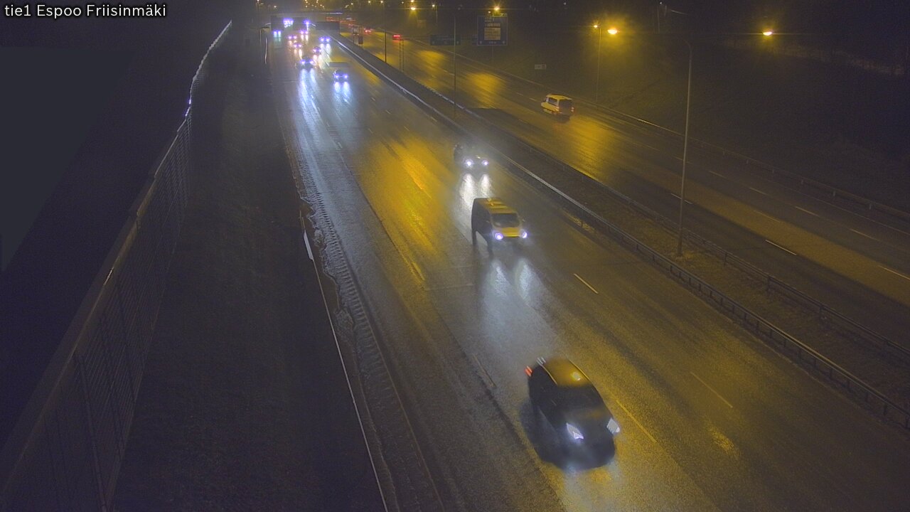 Weather Camera Image Road 1 Espoo, Friisinmäki, Espoo, Uusimaa