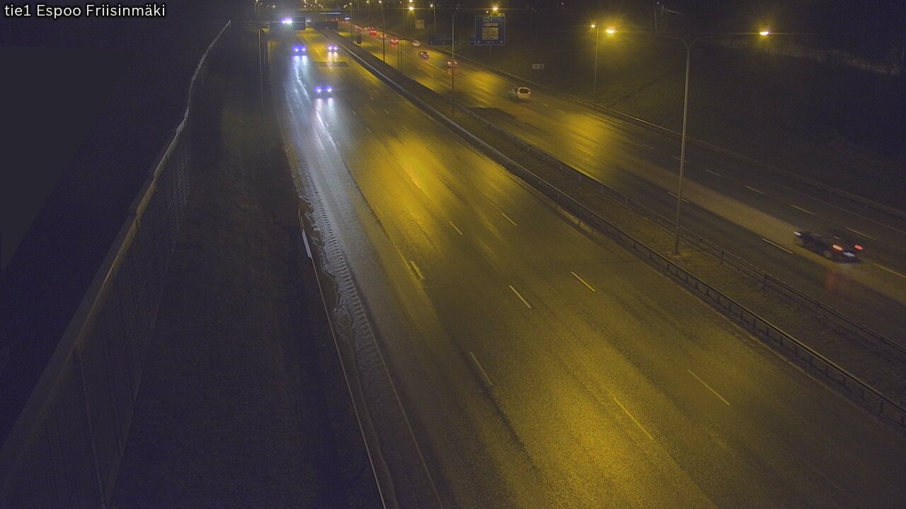 Weather Camera Image Road 1 Espoo, Friisinmäki, Espoo, Uusimaa