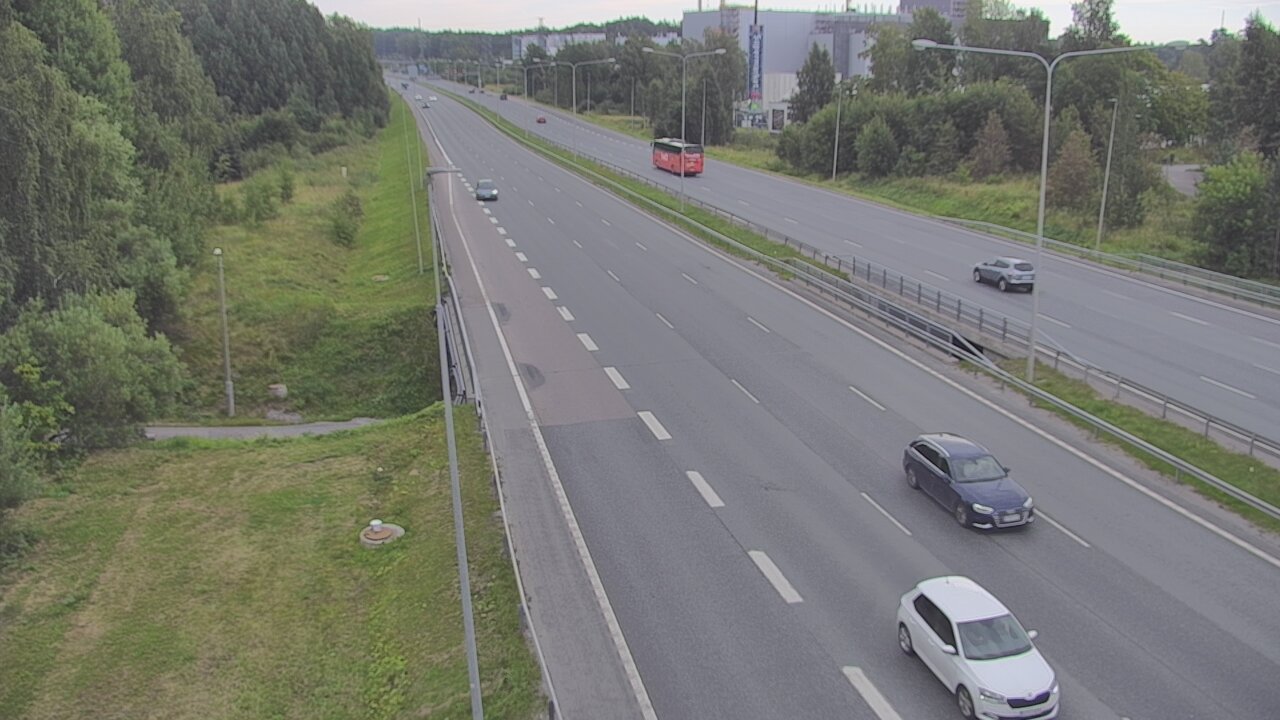 Weather Camera Image Road 1 Espoo, Sinimäki, Espoo, Uusimaa