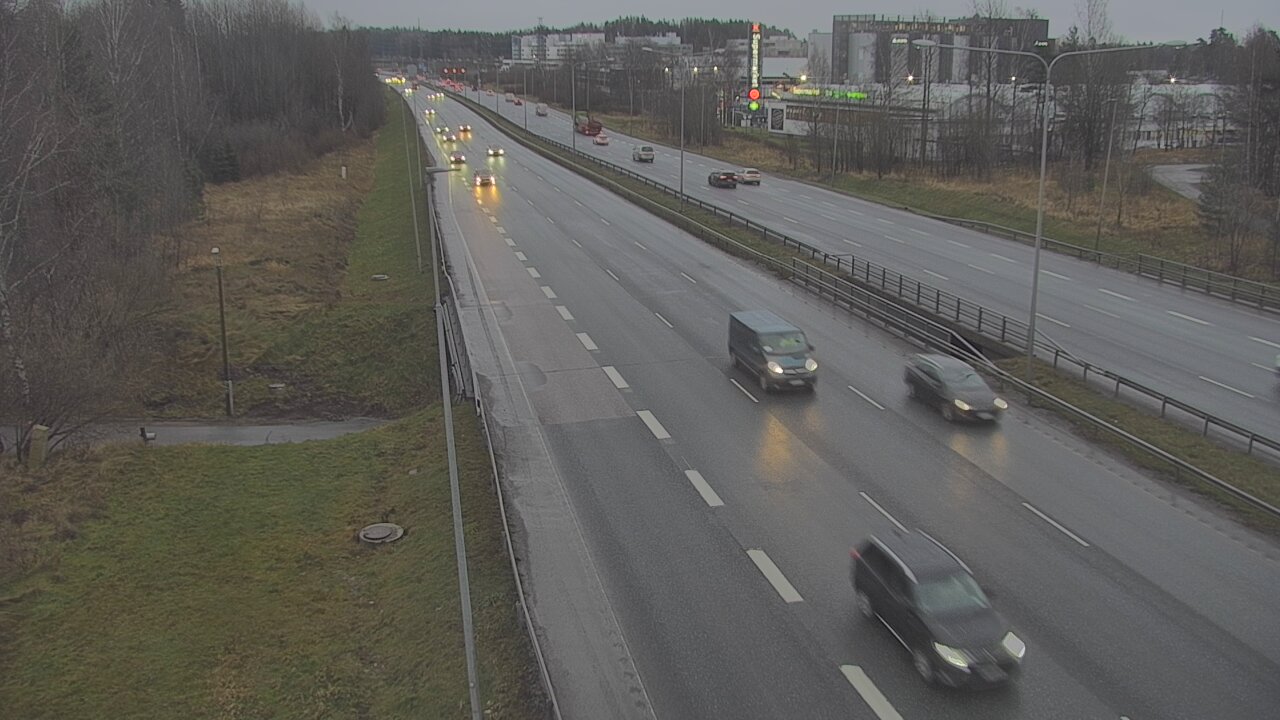 Weather Camera Image Väg 1 Esbo, Blåbacka, Espoo, Uusimaa