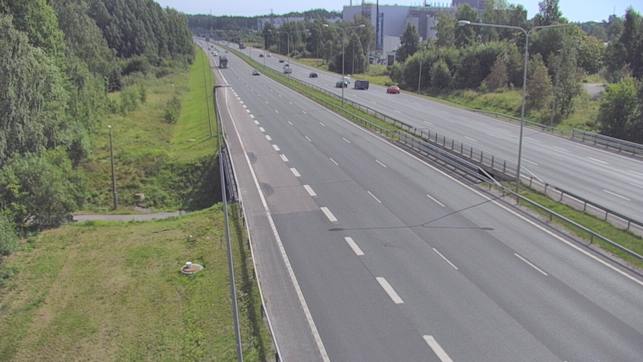 Weather Camera Image Road 1 Espoo, Sinimäki, Espoo, Uusimaa
