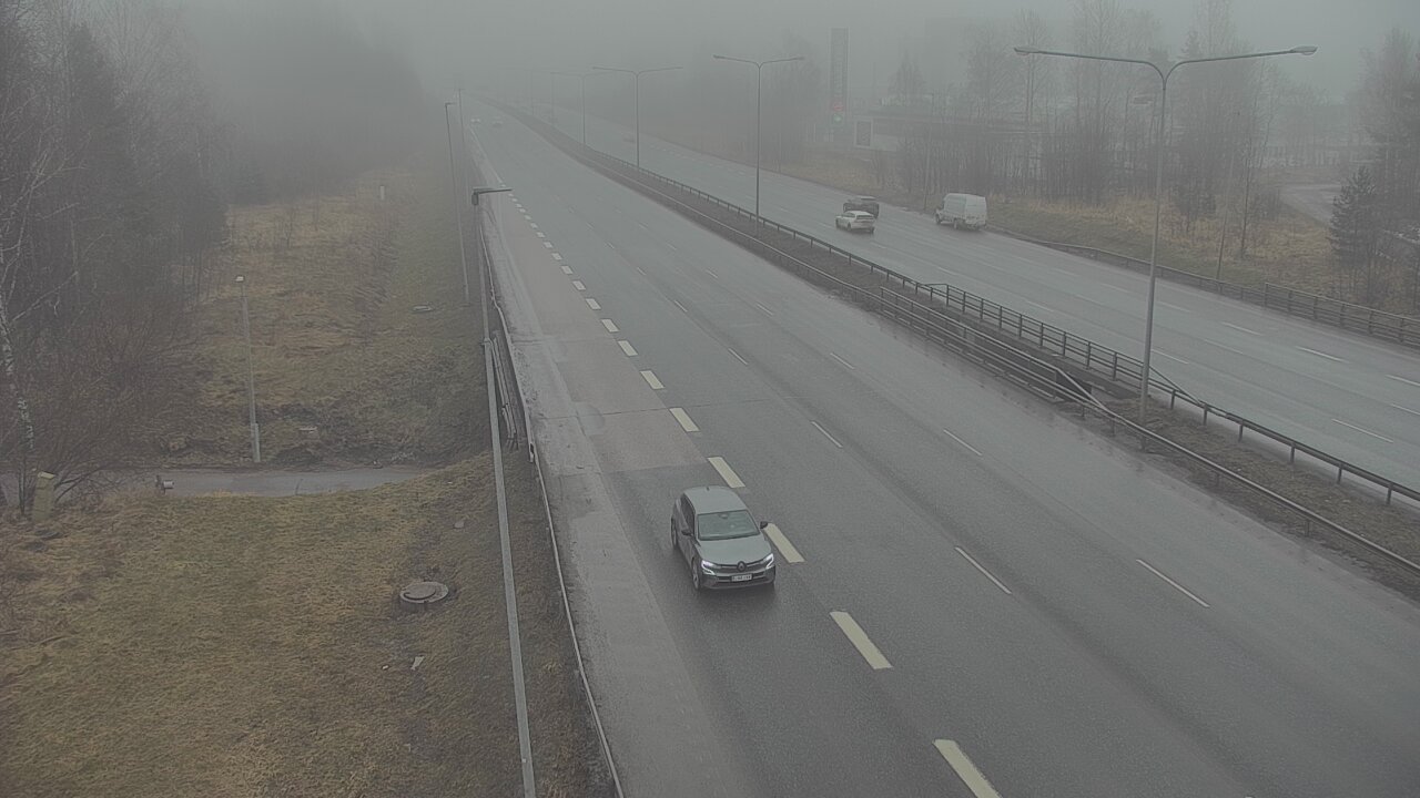 Weather Camera Image Road 1 Espoo, Sinimäki, Espoo, Uusimaa
