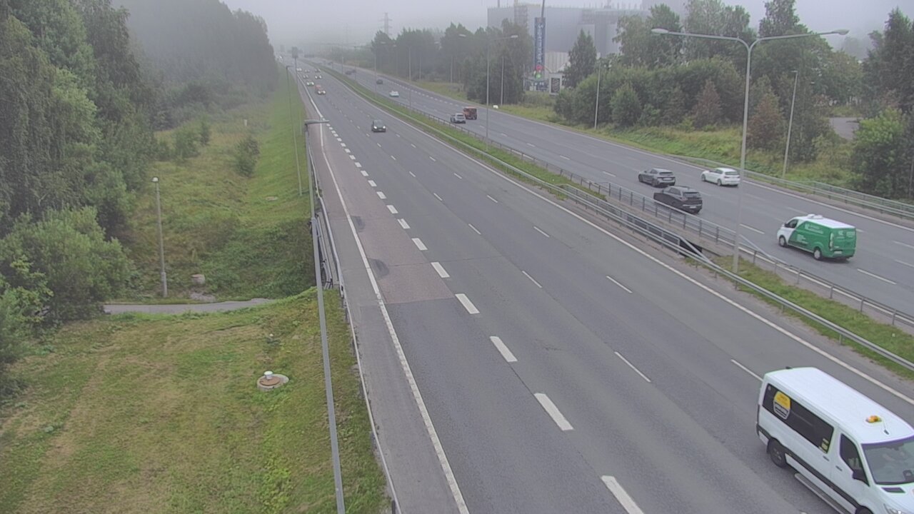 Weather Camera Image Road 1 Espoo, Sinimäki, Espoo, Uusimaa