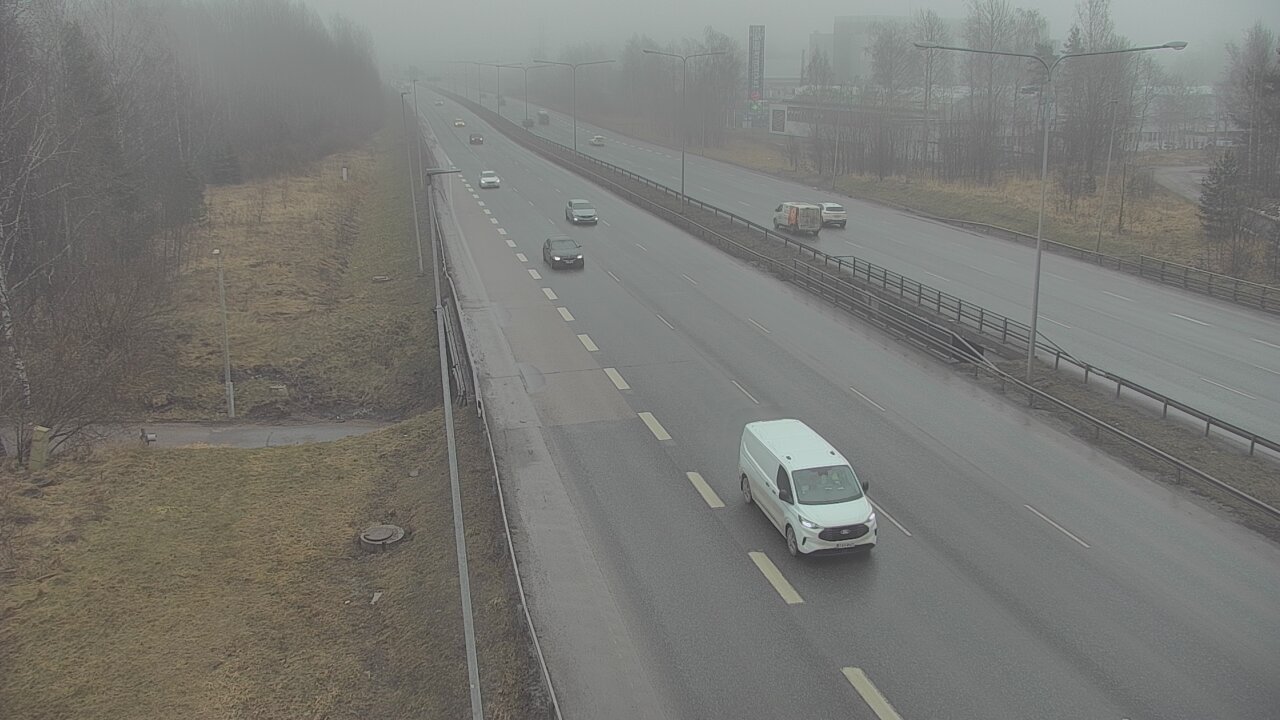 Weather Camera Image Road 1 Espoo, Sinimäki, Espoo, Uusimaa