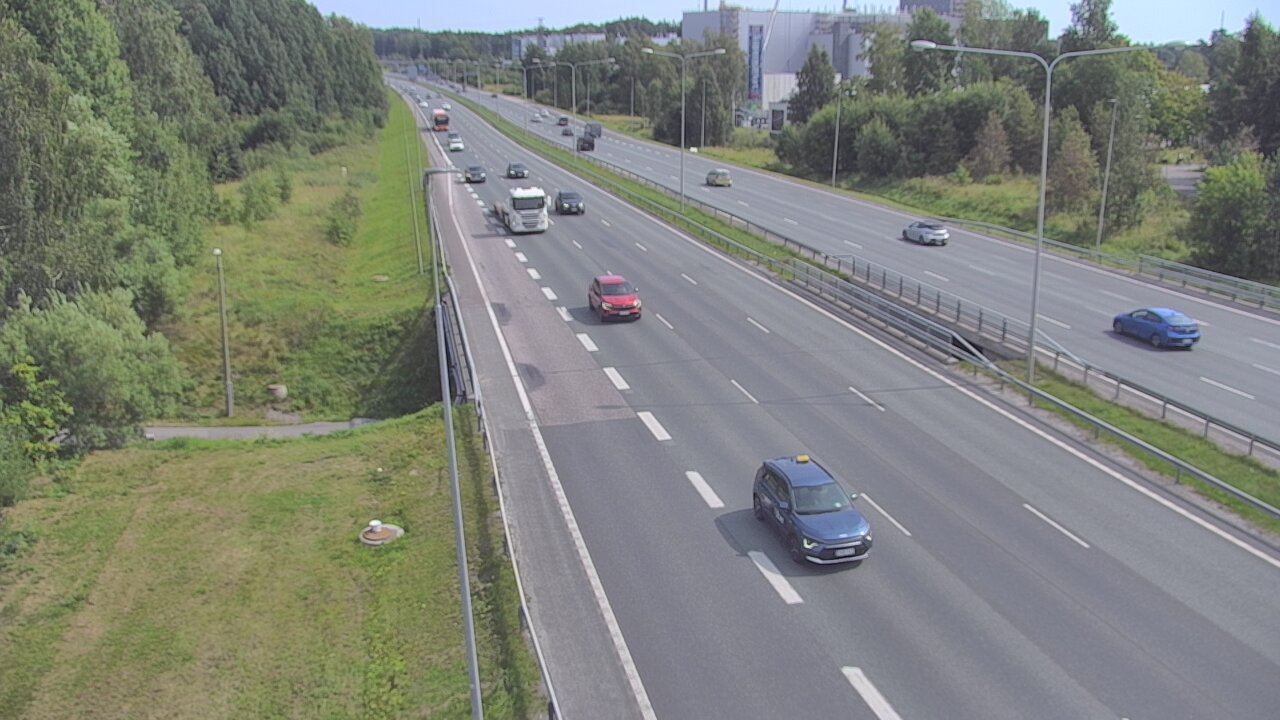 Weather Camera Image Road 1 Espoo, Sinimäki, Espoo, Uusimaa