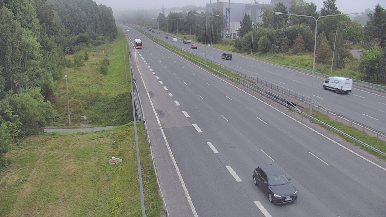 Weather Camera Image Road 1 Espoo, Sinimäki, Espoo, Uusimaa