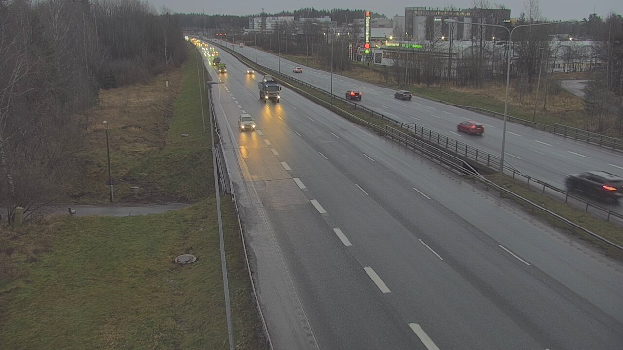 Weather Camera Image Väg 1 Esbo, Blåbacka, Espoo, Uusimaa