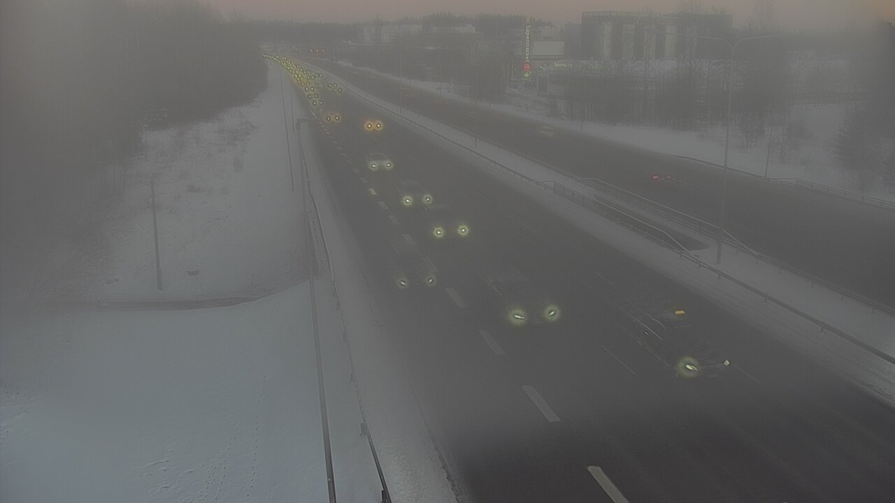 Weather Camera Image Road 1 Espoo, Sinimäki, Espoo, Uusimaa