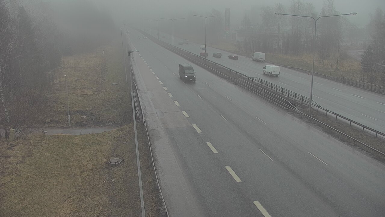 Weather Camera Image Road 1 Espoo, Sinimäki, Espoo, Uusimaa
