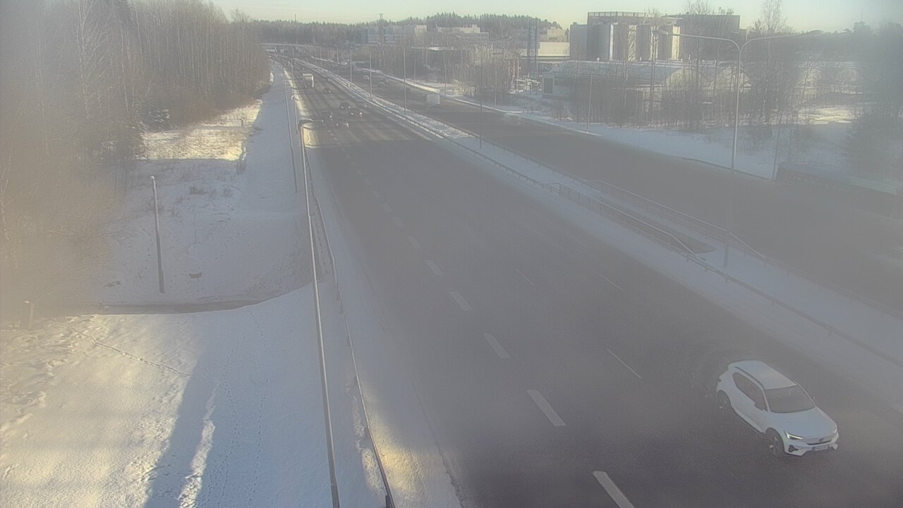 Weather Camera Image Road 1 Espoo, Sinimäki, Espoo, Uusimaa