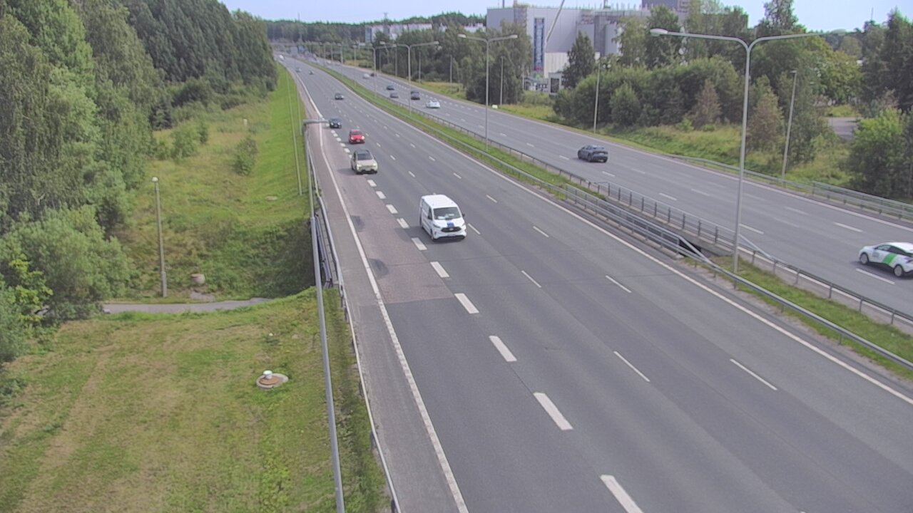 Weather Camera Image Road 1 Espoo, Sinimäki, Espoo, Uusimaa